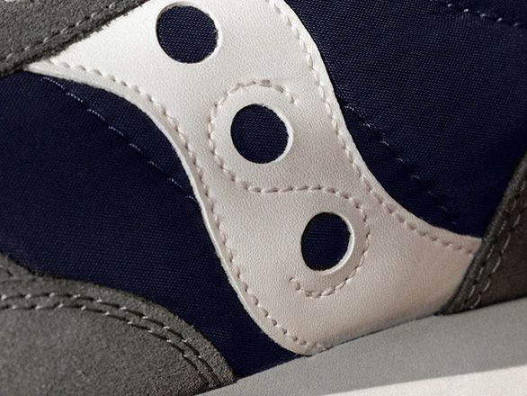 A close up of a Saucony shoe.
