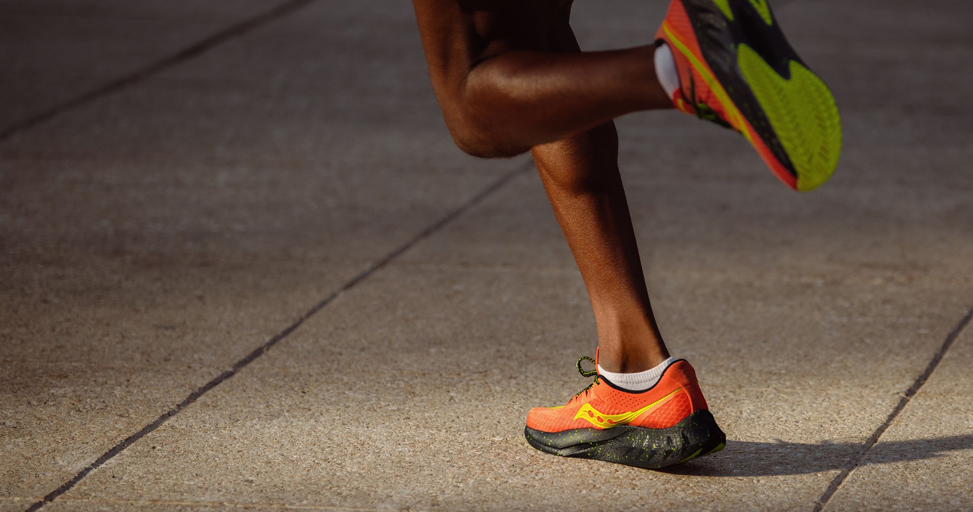 Running in Endorphin Pro 4 Solar shoes.