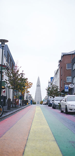Skólavörðustígur Street