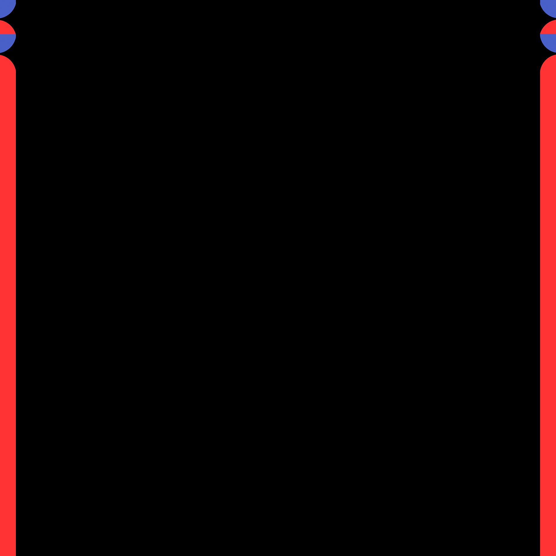 Colorful background of shapes