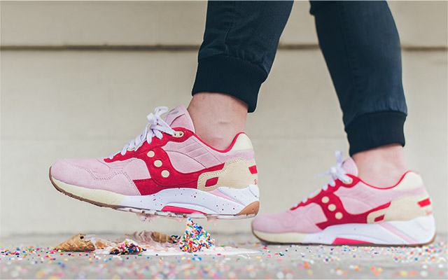 saucony g9 shadow 5000 vanilla strawberry