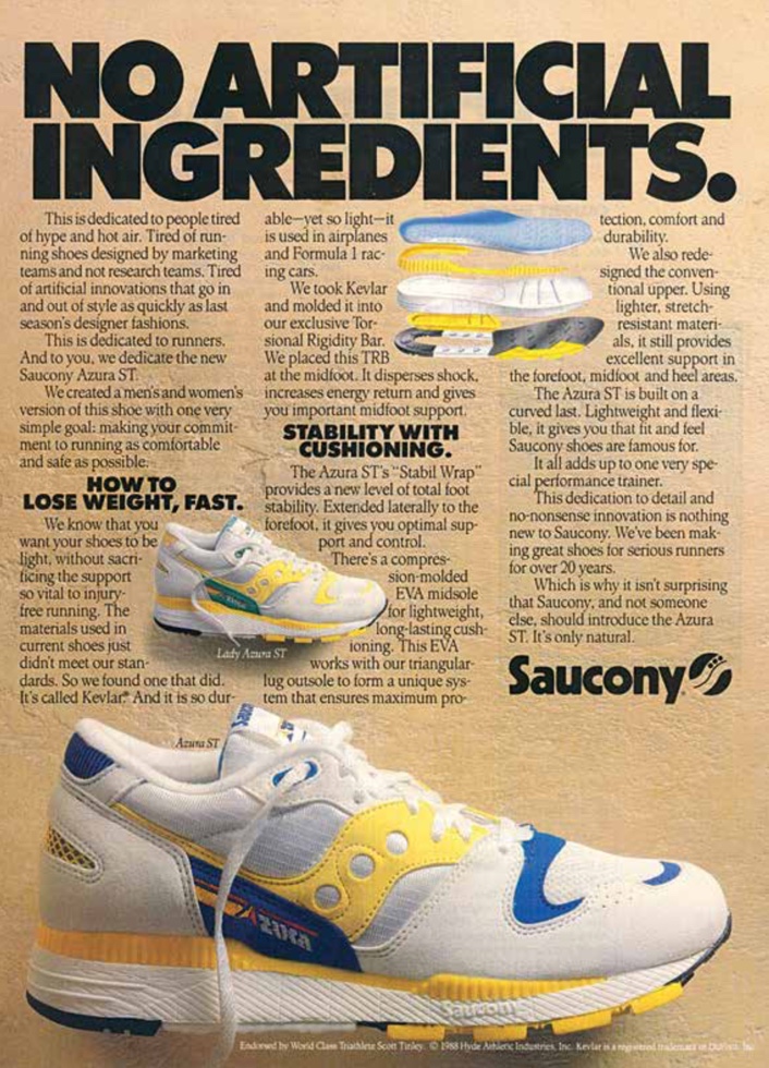 How Old is the Saucony?