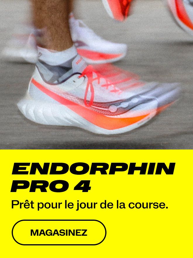 Endorphin Pro 4. Prêt pour le jour de la course. Magasinez.