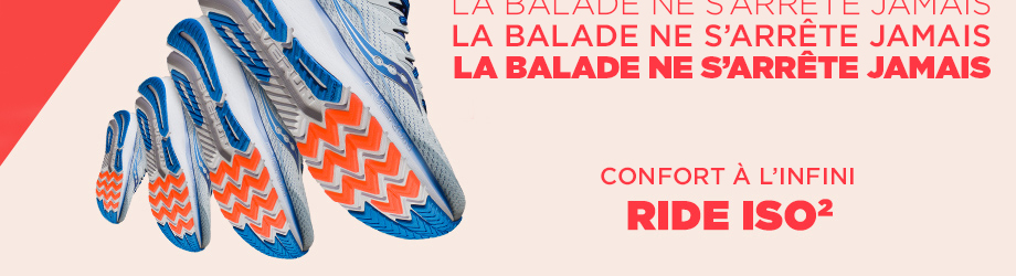 La balade ne s’arrête jamais. Confort à l’infini RIDE ISO2