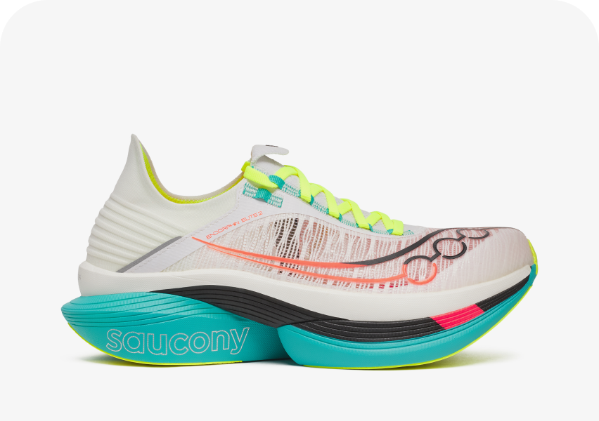 ユキチSAUCONY◾️エンドルフィン エッジ ◾️ランニング◾️グレイ◾️27 Saucony Men's Endorphin Edge Trail Running Shoe, Fog/Black