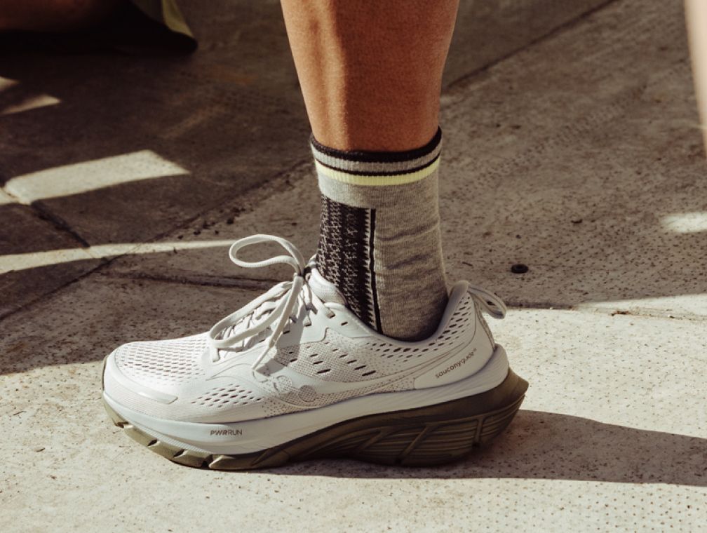 People wearing Ride 18 shoes outside