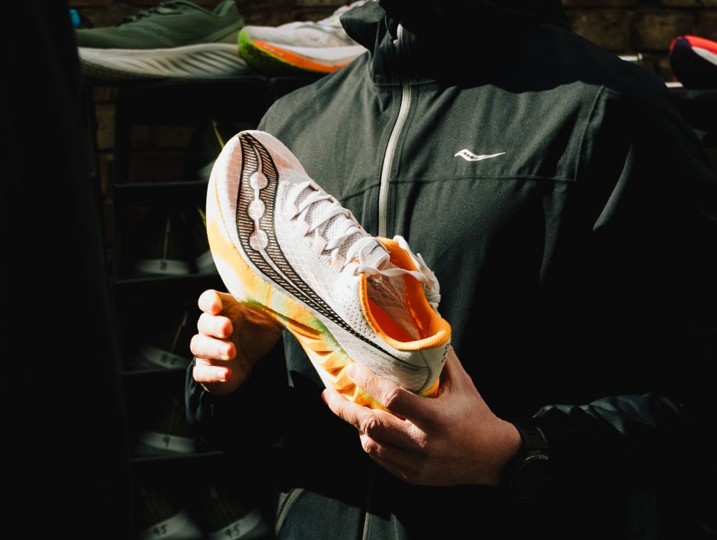 People wearing Ride 18 shoes outside
