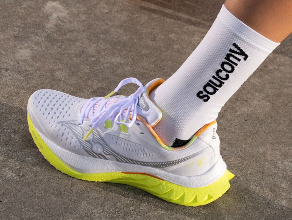 People wearing Ride 18 shoes outside