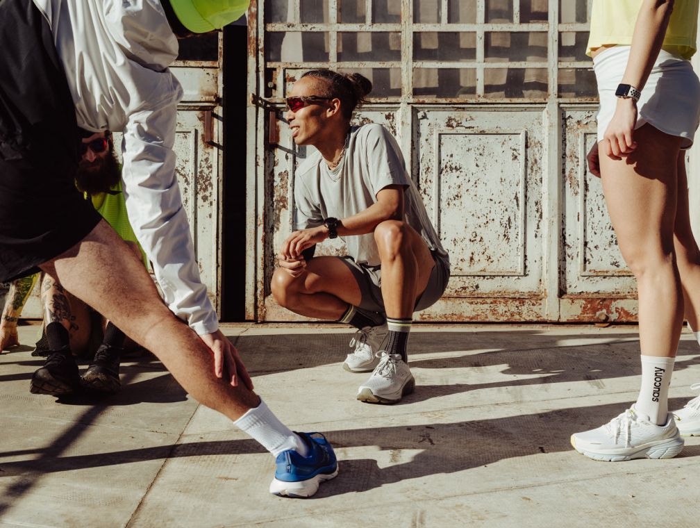 Close up of someone wearing Ride 18 shoes