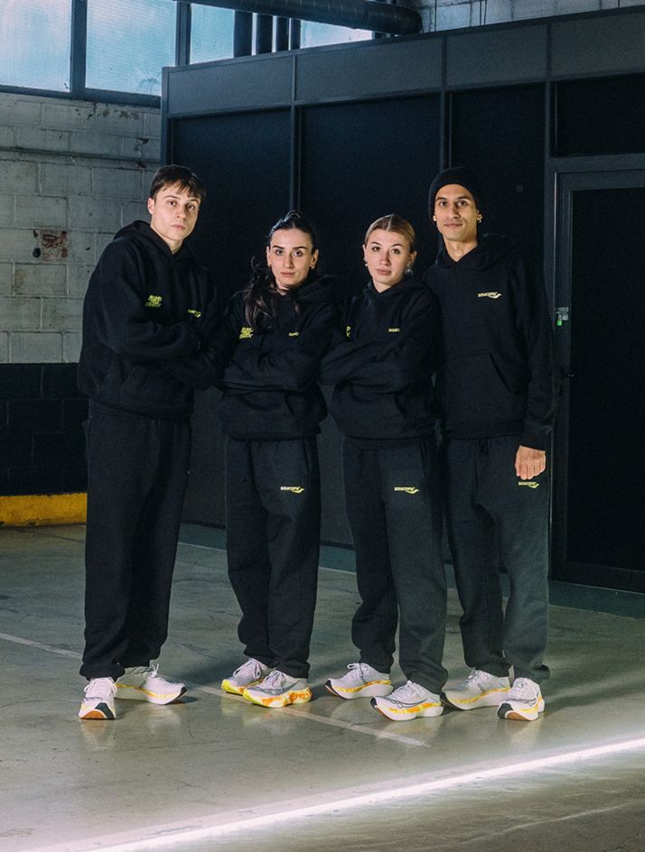a group of people posing for a photo