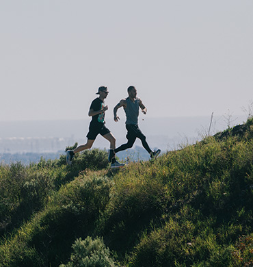 Run with us banner