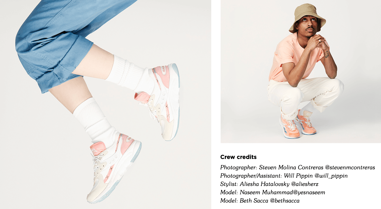 Crew credits Photographer: Steven Molina Contreras @stevenmcontreras
Photographer/Assistant: Will Pippin @will_pippin
Stylist: Aliesha Hatalovsky @aliesherz
Model: Naseem Muhammad@yesnaseem
Model: Beth Sacca @bethsacca