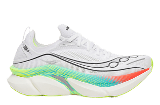 Various Saucony shoes