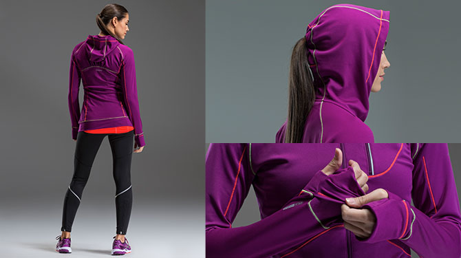 saucony omni womens full zip hoodie