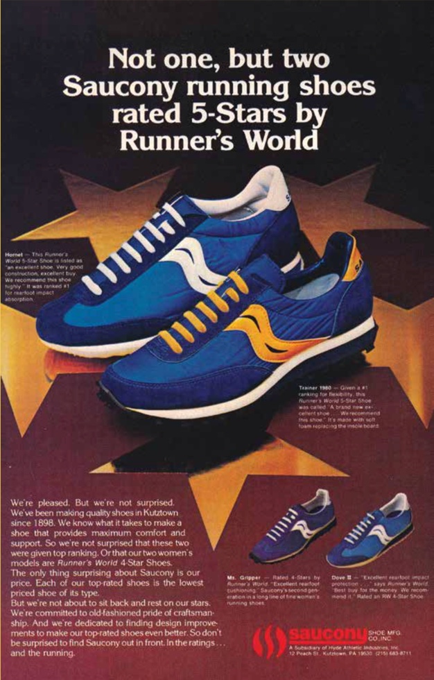 Historique Saucony