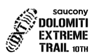 Saucony, Dolomiti extreme trail, 10th.