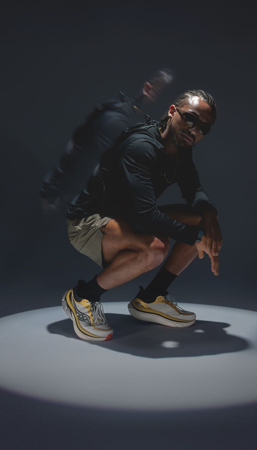Saucony Paramount Max shoes.