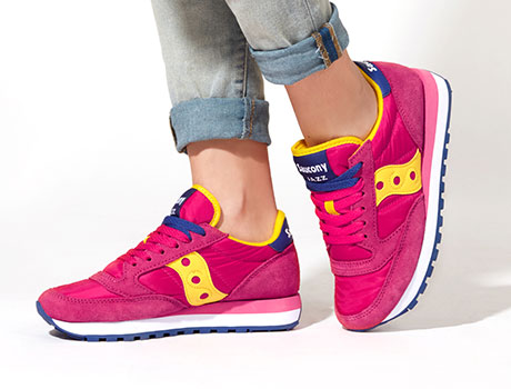 come vestono le saucony jazz