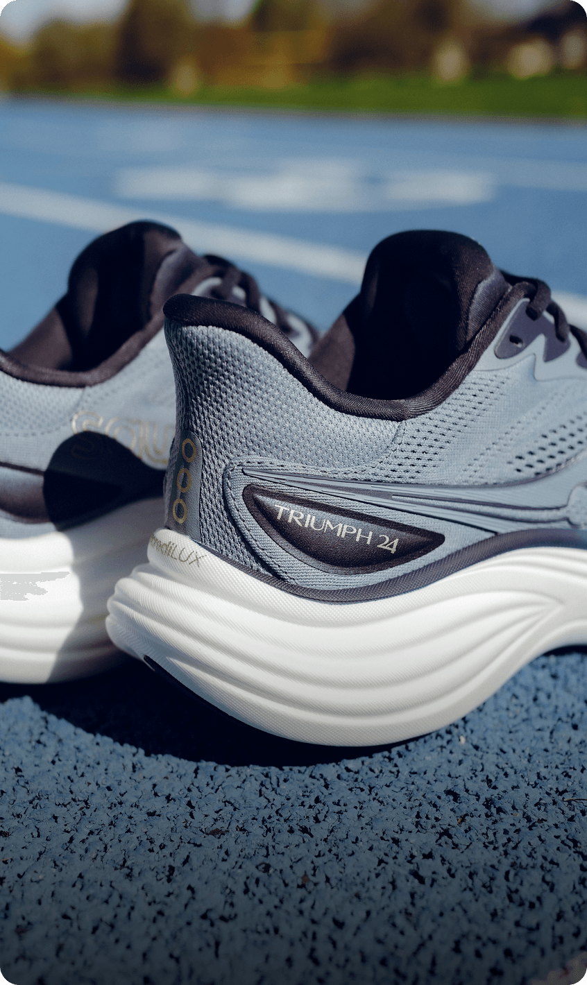 A closeup of the Saucony Endorphin Elite 3