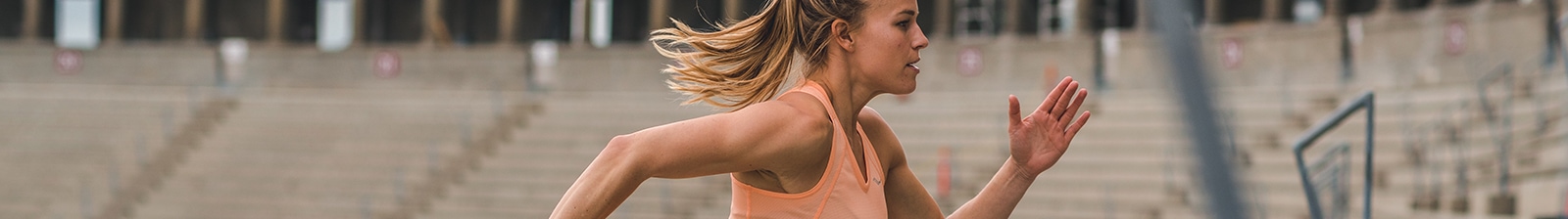 woman running