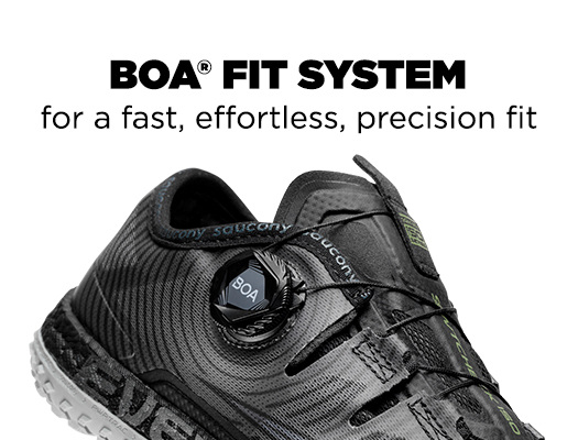 BOA Technology® for a dialed-in fit