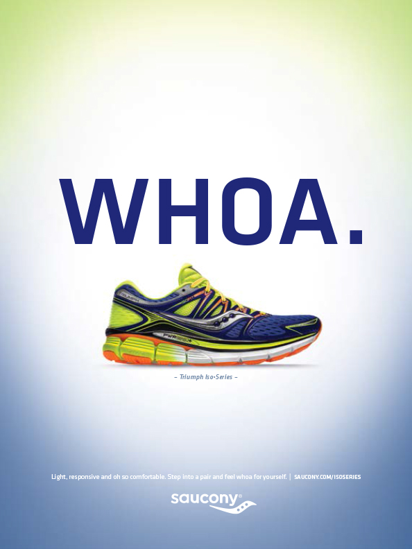 saucony ads