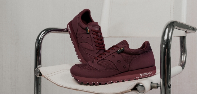 BURGUNDY Jazz 81 Cordura® shoes