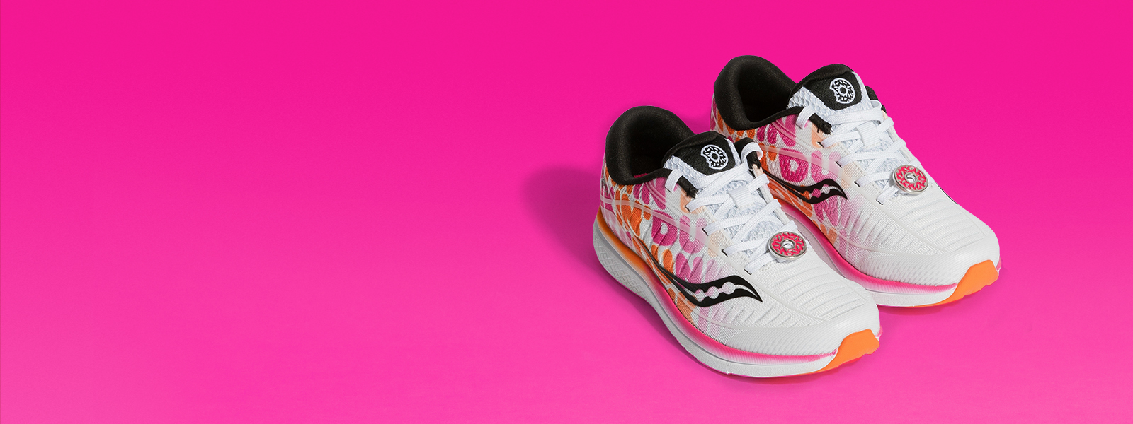 Shoe covered in candy sprinkles