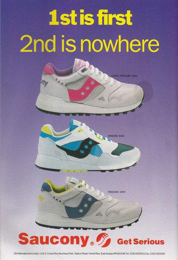 Saucony store shoes 90s