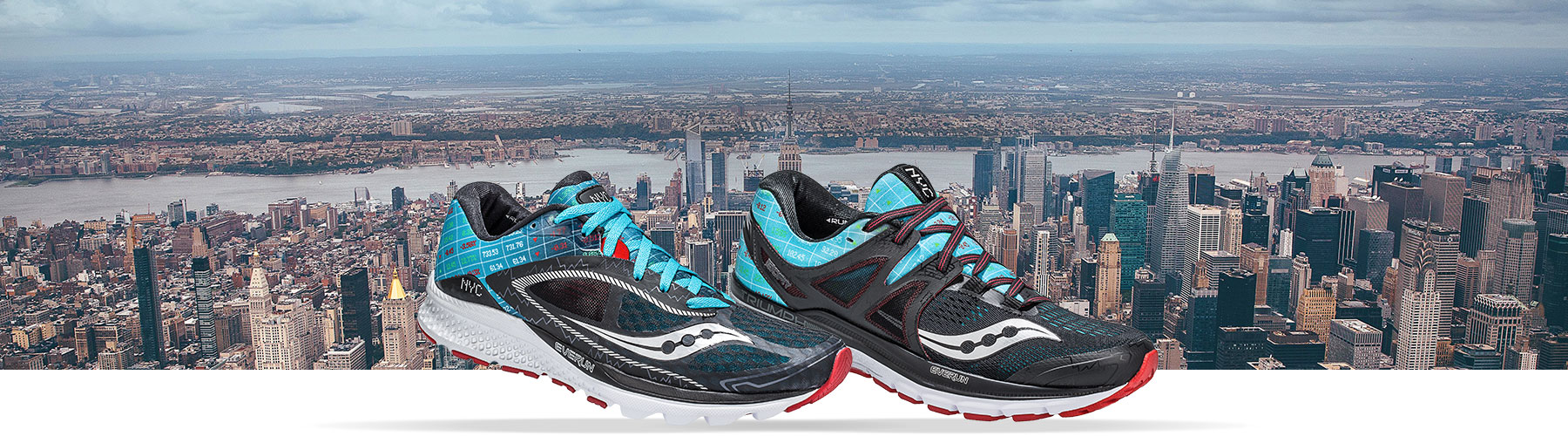 NYC Pack - Limited edition Triumph ISO3 and Kinvara 7 inspired by Wall Street