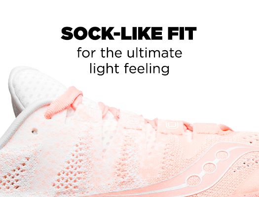 Sock-Like Fit for the ultimate light feeling