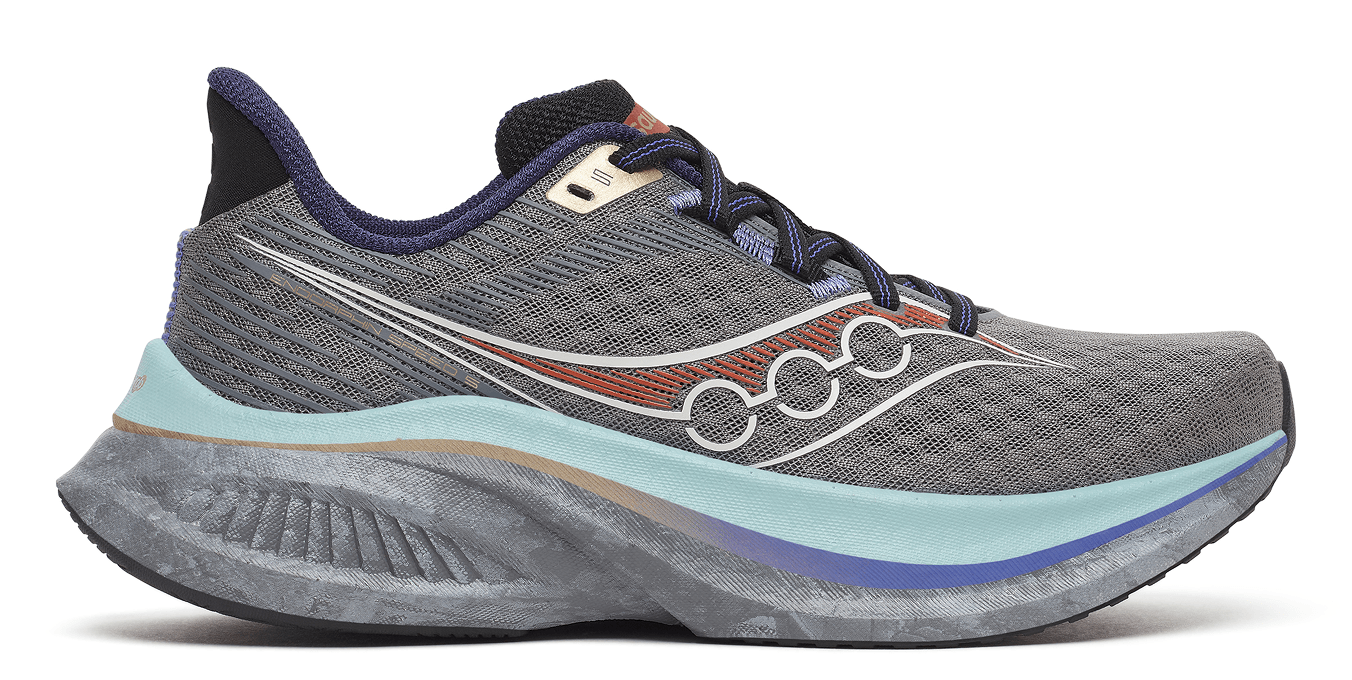 Side profile of the Saucony Endorphin Speed 5 in the Daikanyama colorway.