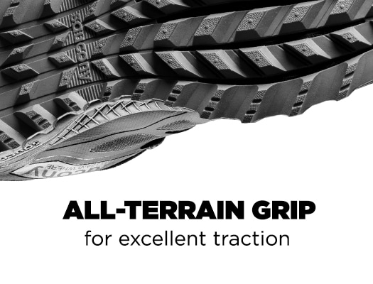 All-Terrain Grip for excellent traction