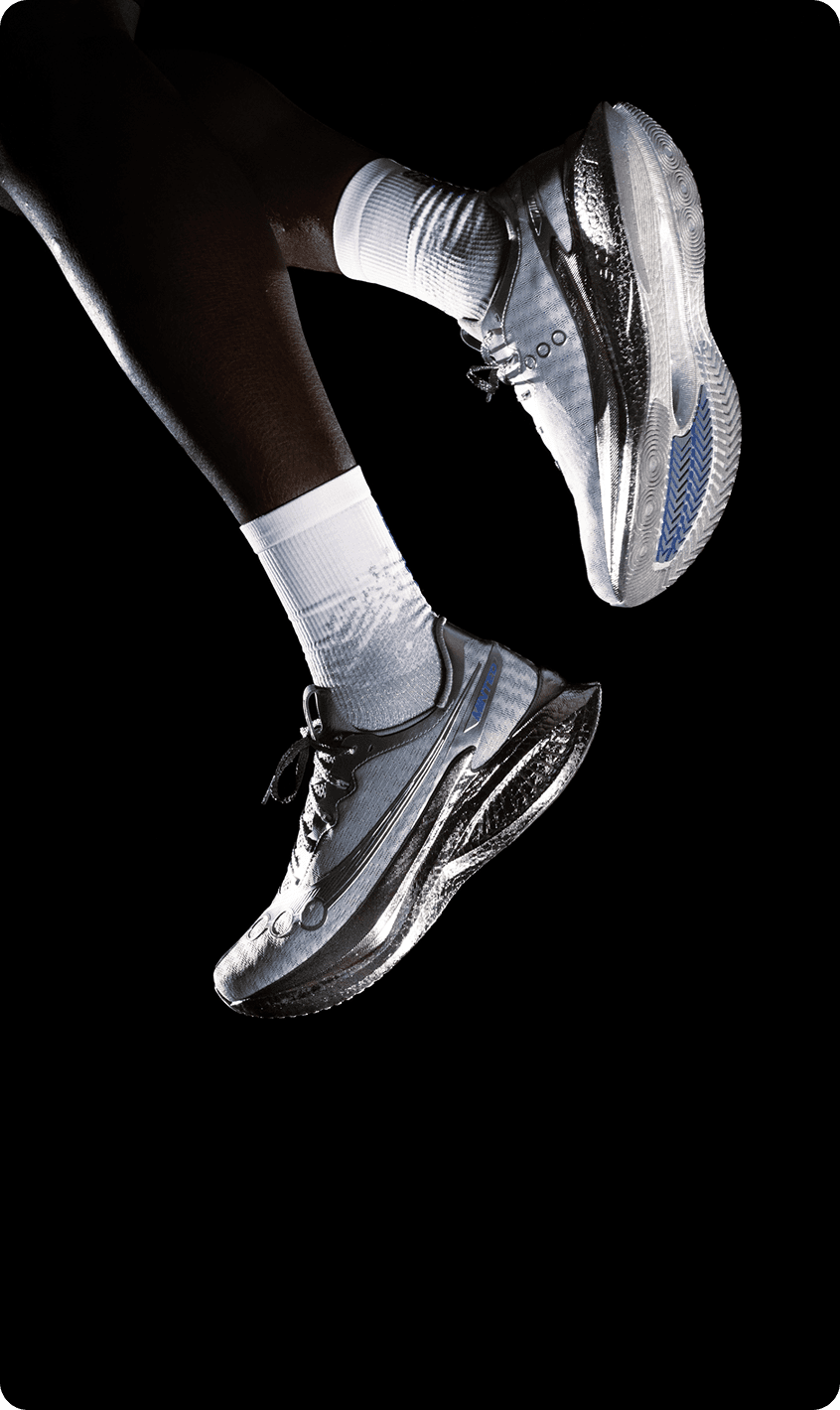 Saucony® and Minted New York Chrome Endorphin Pro 5