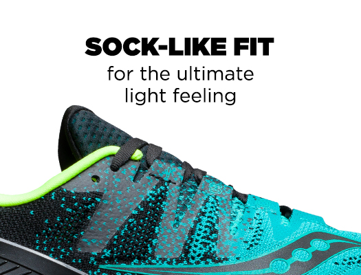 Sock-Like Fit for the ultimate light feeling