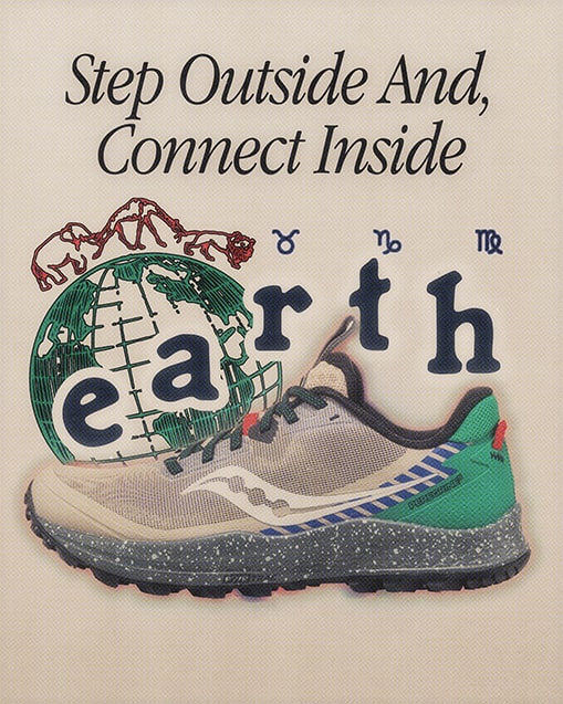 EARTH. Step outside and, connect inside.
