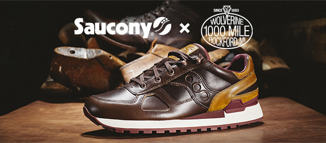 Saucony/Wolverine homepage feature | Saucony