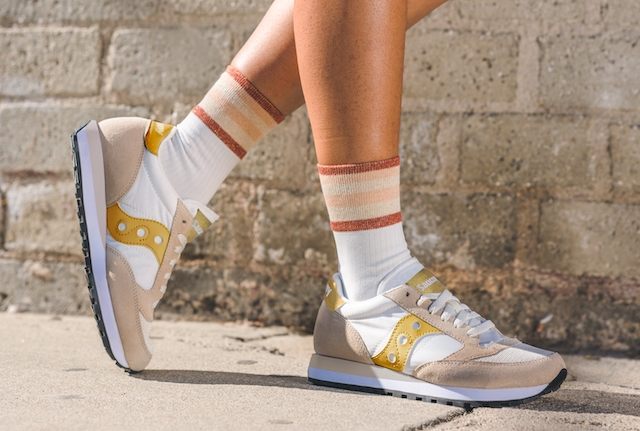 saucony black and white