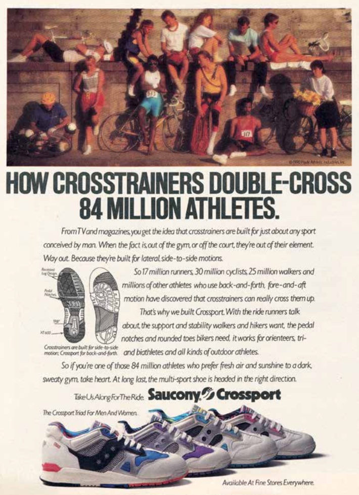 How crosstrainers double-cross 84 million athletes