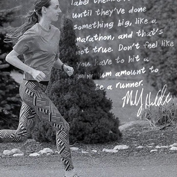 Molly Huddle quote.