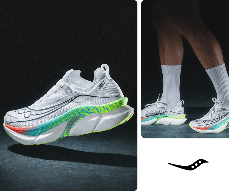 Three images of Endorphin Elite 3 collection