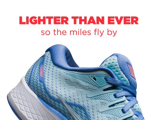 Lighter Than Ever so the miles fly by