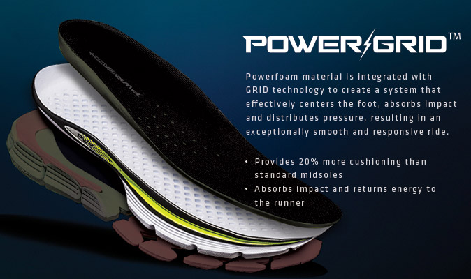 Technology Tab - Power Grid | Saucony