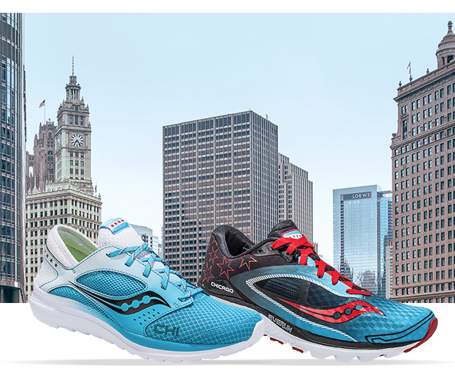 saucony kinvara chicago marathon edition