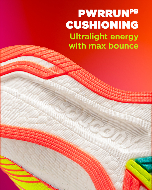 PWRRUN PB cushioning ultralight energy with max bounce