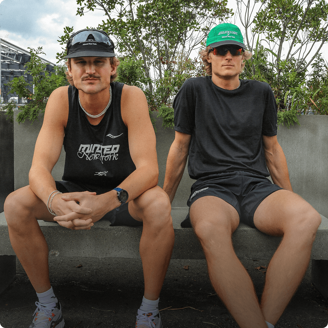 Brothers Marcus and Shawn Milione.