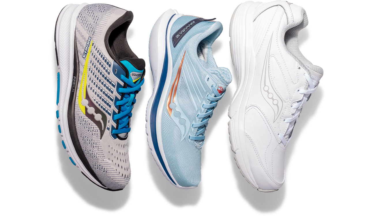 walking shoes saucony TGS A.A
