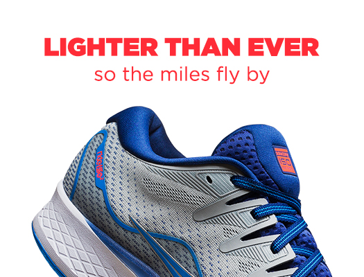 Lighter Than Ever so the miles fly by