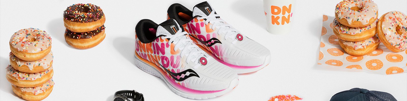 saucony dunkin donuts shoes