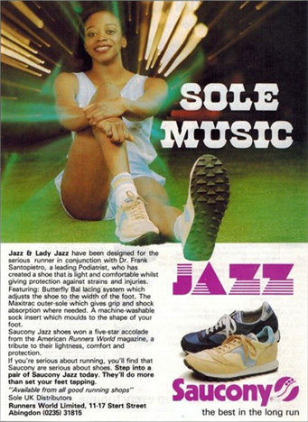 saucony jazz history